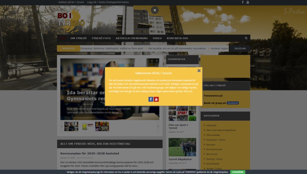 Bo i Tyresö - lokal mediaverksamhet